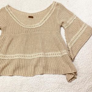 POL Cream Sweater